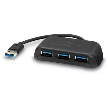 Hub USB 3.1 a 4 porte Speedlink Snappy Evo (SL-140109-BK)