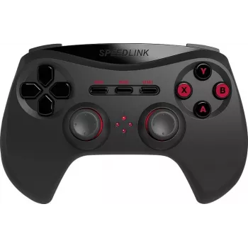 Speedlink Strike NX gamepad wireless per PC/PS3, nero (SL-650100-BK-01)