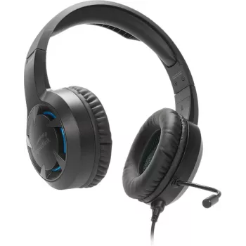 SPEEDLINK SL-450305-BK headset gaming on-ear con microfono con cancellazione del rumore, USB-A, driver 30mm, cavo 1,8m, nero