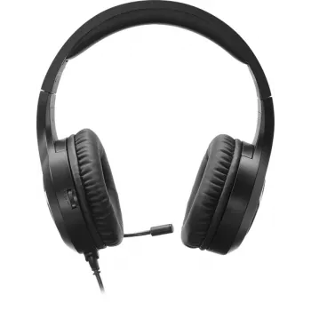 SPEEDLINK SL-450305-BK headset gaming on-ear con microfono con cancellazione del rumore, USB-A, driver 30mm, cavo 1,8m, nero
