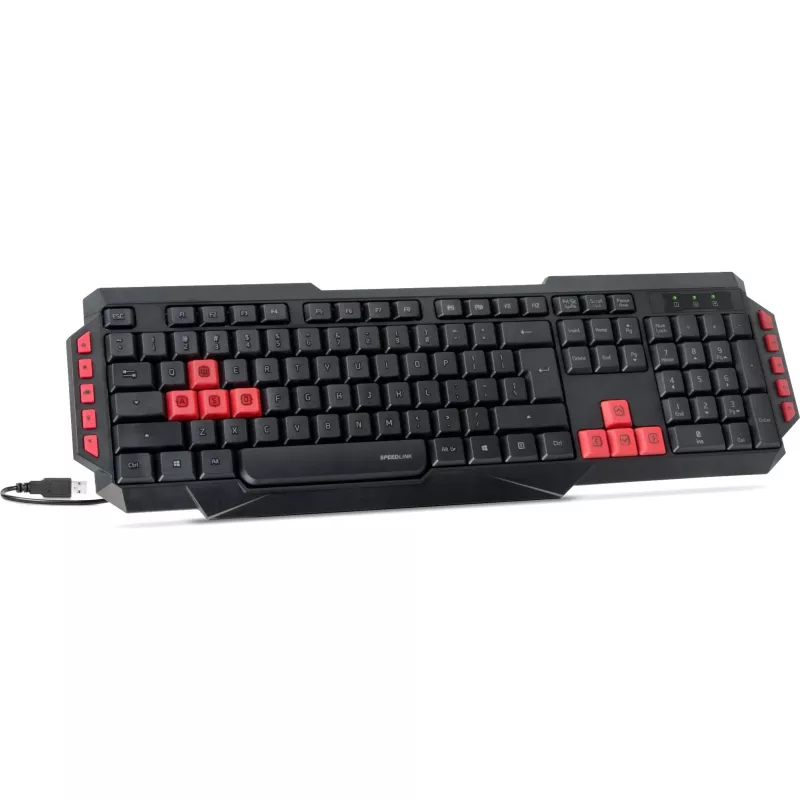 Speedlink Ludicium tastiera gaming, layout nordico (SL-670009-BK-NC)