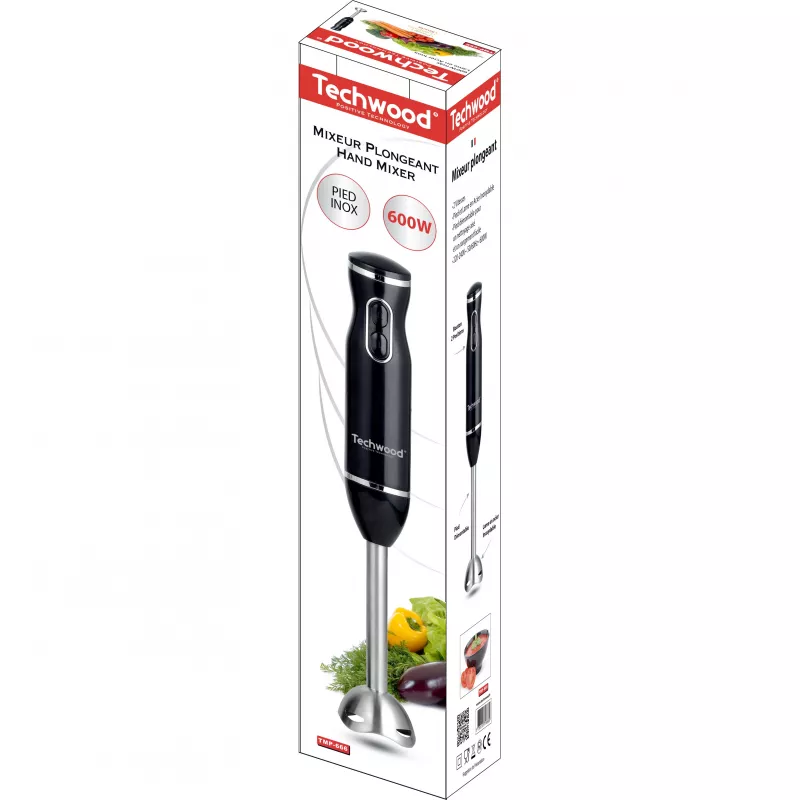 Techwood frullatore a immersione 600W (TMP-666)