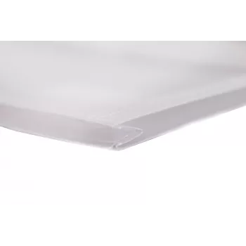 FolderSys Cartella portadocumenti A6 con soffietto espandibile, trasparente opaco