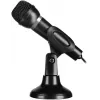 Speedlink Capo Desk & Hand microfono per computer, nero (SL-8703-BK)