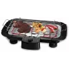 Techwood TBQ-836P Grill elettrico con treppiede, 2000W, griglia cromata 36,5 cm, Nero