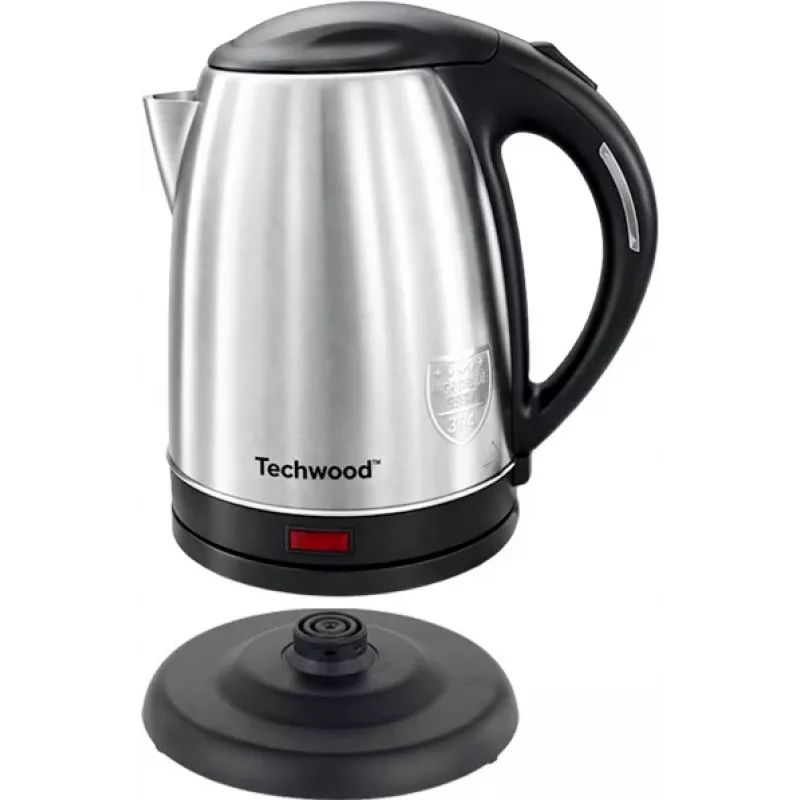 Techwood TBI-018 bollitore in acciaio inox 1,8 L, argento (TBI-018)