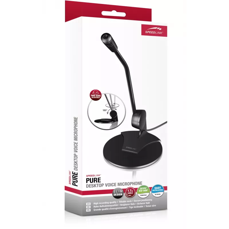 Speedlink Pure microfono (SL-8702-BK)