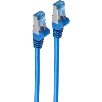 Shiverpeaks Cat.6A S/FTP cavo patch, RJ45, 0,5 m, blu, LSZH, PIMF