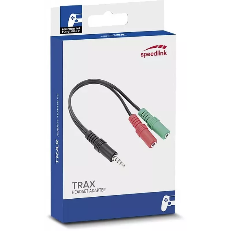 Speedlink Trax adattatore per headset per PS4/Xbox (SL-450103-BK)