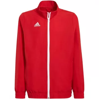 adidas Entrada 22 giacca da presentazione rossa H57540 (152 cm) - giacca da calcio per ragazzo