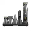 Carrera 34648 set per la cura - multi-groomer per barba, capelli, corpo, naso e orecchie