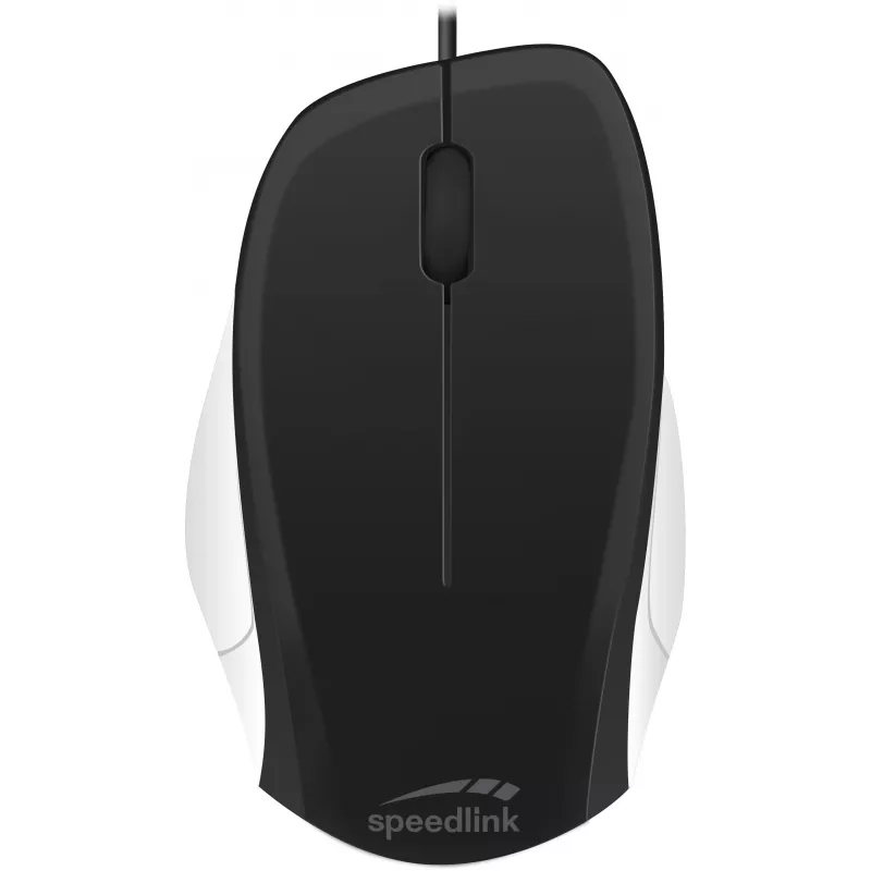 Speedlink Ledgy Silent mouse, nero/bianco (SL-610015-BKWE)