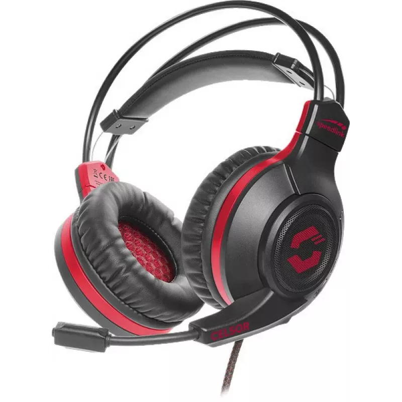 Speedlink Celsor cuffie gaming, nere (SL-860011-BK)