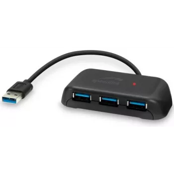 Speedlink Snappy Evo Hub USB 3.0 a 4 porte (SL-140106-BK)
