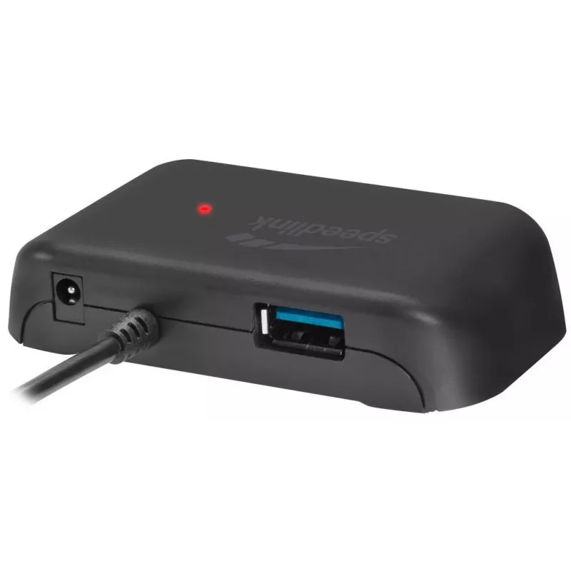 Speedlink Snappy Evo hub USB 3.0 a 4 porte (SL-140106-BK)