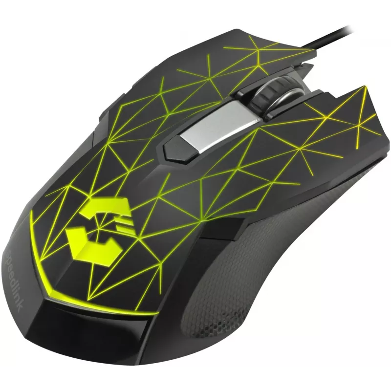Speedlink Reticos mouse da gaming RGB, nero (SL-680011-BK)