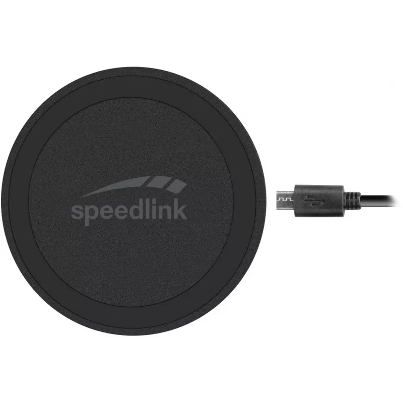 Speedlink Puck 10 caricatore wireless veloce, nero (SL-690403-BK)