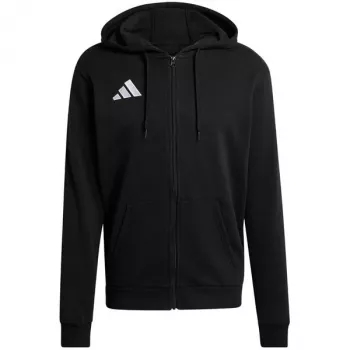 adidas Entrada 26 felpa con cappuccio full-zip uomo nero KF5945 XL