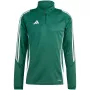adidas Tiro 24 maglia da allenamento felpa verde-bianco IS1040 S