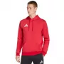 adidas Entrada 26 felpa con cappuccio uomo rosso - taglia M (JZ6576)