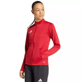adidas Entrada 26 giacca da allenamento donna rosso JZ6601 taglia L