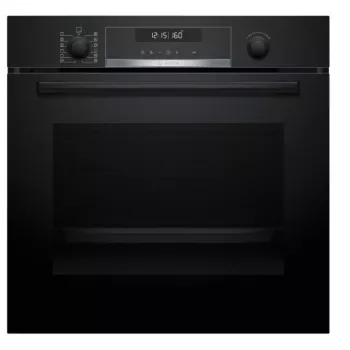 BOSCH Serie 6 forno da incasso con AirFry, 71L, pirolisi autopulente, nero (HBG578EB3)