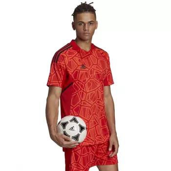 ADIDAS Condivo 22 maglia portiere manica corta uomo rosso H21238