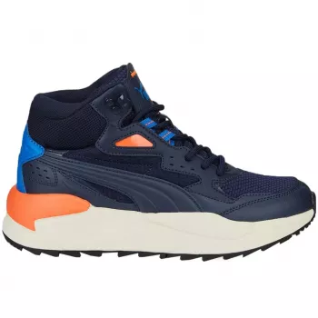 Puma X-Ray Speed Mid WTR scarpe bambino Navy blu 387385 02