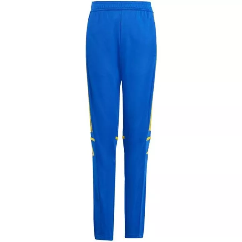 adidas Squadra 25 pantaloni allenamento bambino - blu/giallo - taglia 152 cm (JP3154)