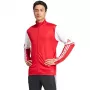 adidas Squadra 25 felpa allenamento uomo rosso/bianco JD2979 S