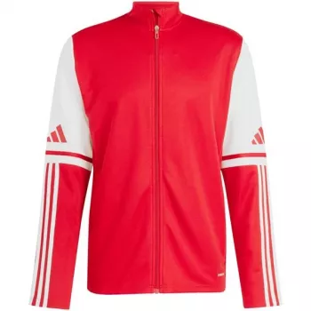 adidas Squadra 25 felpa allenamento uomo rosso/bianco JD2979 S