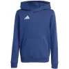 adidas Entrada 26 felpa con cappuccio bambino blu navy 140cm JZ6567