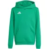 adidas Entrada 26 felpa con cappuccio bambino JZ6563 Team Green 152 cm