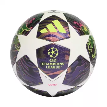adidas UCL 25/26 Final Competition pallone da calcio taglia 5 bianco viola