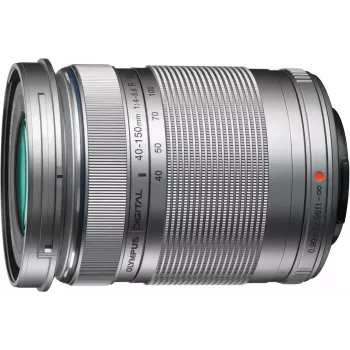 OM System M.Zuiko Digital ED 40-150mm f/4-5.6 R obiettivo, Micro Four Thirds, argento (V315030SW001)