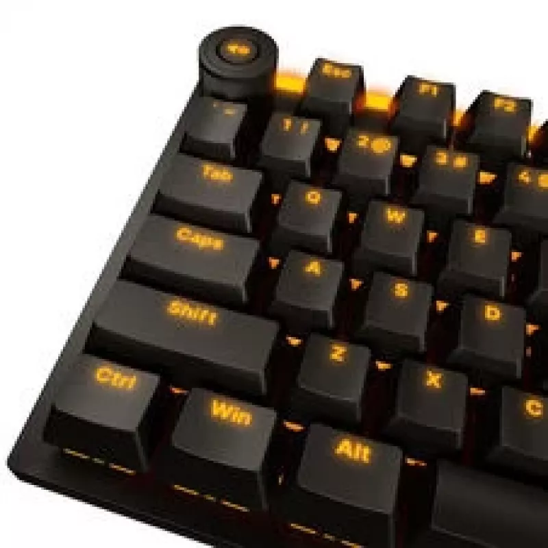 Tastiera gaming con filo be quiet! Light Mount TKL Silent Linear RGB, nera