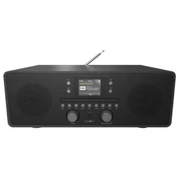 Sveglia radio Reflexion HRA21DAB+ DAB+ FM con Bluetooth, doppia sveglia, sleep-timer, nera