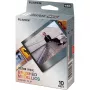 Fujifilm Instax Wide pellicola istantanea 10 scatti, Brushed Metal