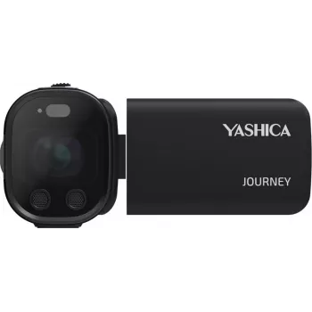 Yashica YAS-DGCDJN-BK fotocamera digitale 20MP con zoom digitale 8x, video Full HD, LCD 2,7 pollici, nero