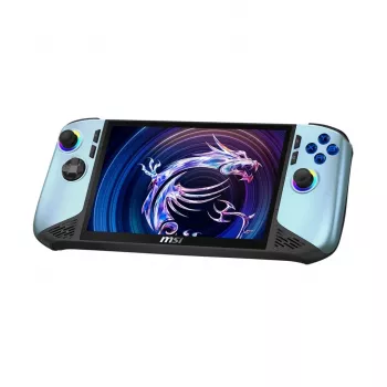 MSI Claw 8 AI+ A2VM Glacier Blue Edition-254PL PC gaming portatile - Intel Core Ultra 7 258V, 32GB LPDDR5x, 1TB SSD, touchscreen 20,3 cm (8 pollici) FHD 120Hz, Intel Arc Graphics, Windows 11 Home