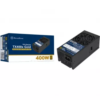 SilverStone TX400x Gold 400W 80 PLUS Gold alimentatore ATX, nero, 2x PCIe