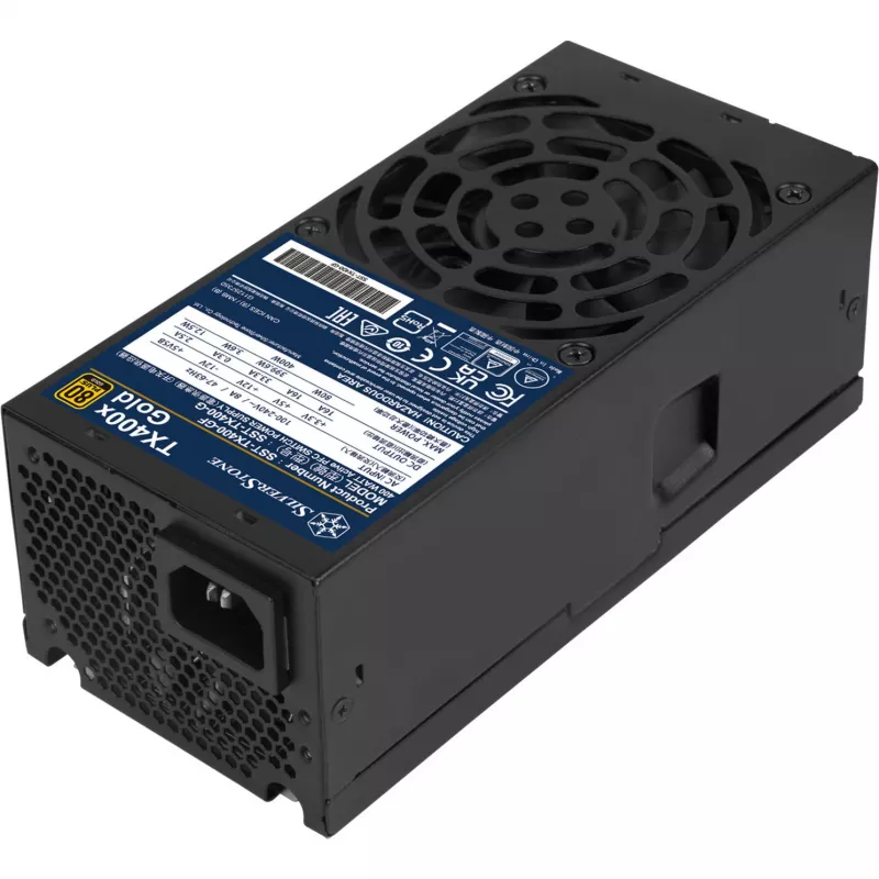 SilverStone TX400x Gold 400W 80 PLUS Gold alimentatore ATX, nero, 2x PCIe