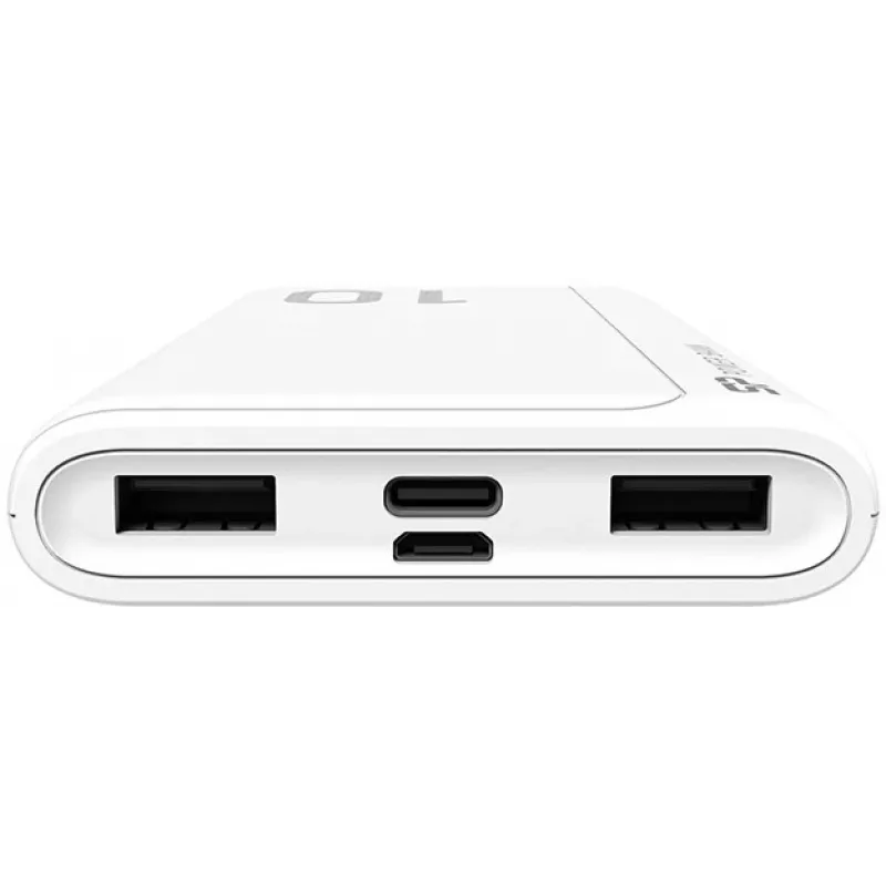 Silicon Power GP15 10000 mAh power bank, bianco (SP10KMAPBKGP150W)