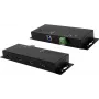 EXSYS EX-1184HMVS-2 hub USB 3.2 Gen 1 a 4 porte in alluminio con alimentatore