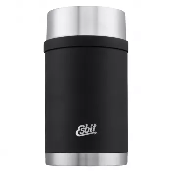 Esbit Sculptor Food Jug 1000 ml nero contenitore per alimenti in acciaio inox con isolamento sottovuoto