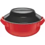 Milton Microwow 1000 casseruola termica, 0,82 L, rossa (MT-6491-P)