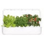 Click & Grow Smart Garden 9 orto da interno per erbe aromatiche e verdure con lampade LED per la crescita, autoirrigazione, 9 capsule di piante, bianco