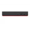 Lenovo ThinkPad Universal USB-C Dock 40AY0090EU - supporto per 3x display 4K, 100W Power Delivery, 10 porte, nero