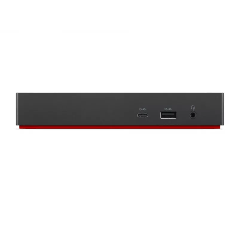 Lenovo ThinkPad Universal USB-C Dock 40AY0090EU - supporto per 3x display 4K, 100W Power Delivery, 10 porte, nero