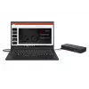 Lenovo ThinkPad Universal USB-C Dock 40AY0090EU - supporto per 3x display 4K, 100W Power Delivery, 10 porte, nero